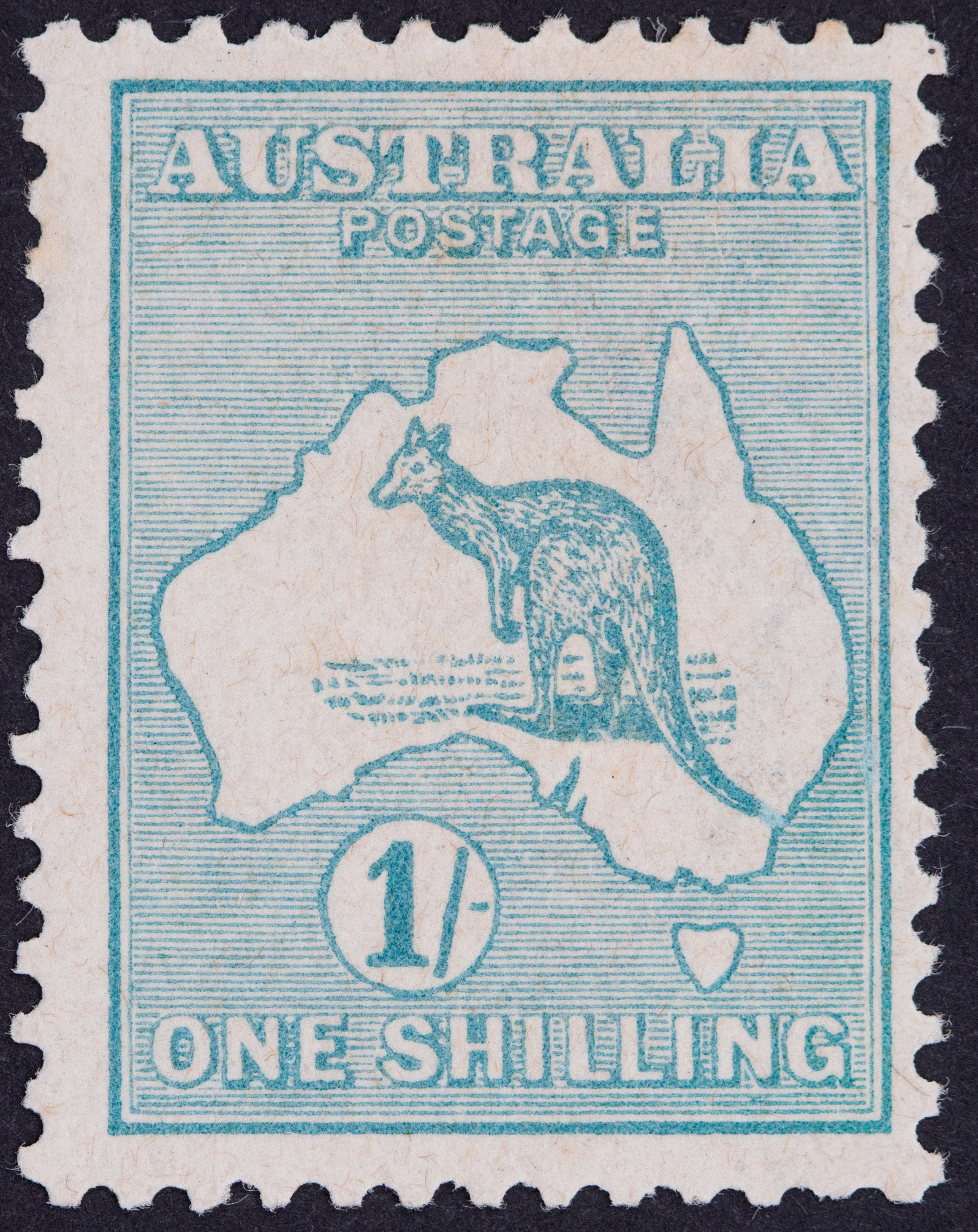 Second Watermark, One Shilling, 1915, Fine