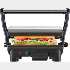 CHEFMAN ELECTRIC PANINI PRESS GRILL AND GOURMET SANDWICH MAKER W/ NON-STICK COATED PLATES, OPENS 180 DEGREES TO FIT ANY TYPE OR SI