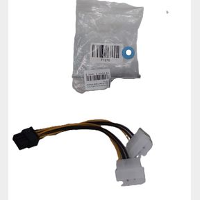 8 Pin PCIe to 2 x 4 Pin LP4 Molex Power Cable Adapter (F1270) (not tested)