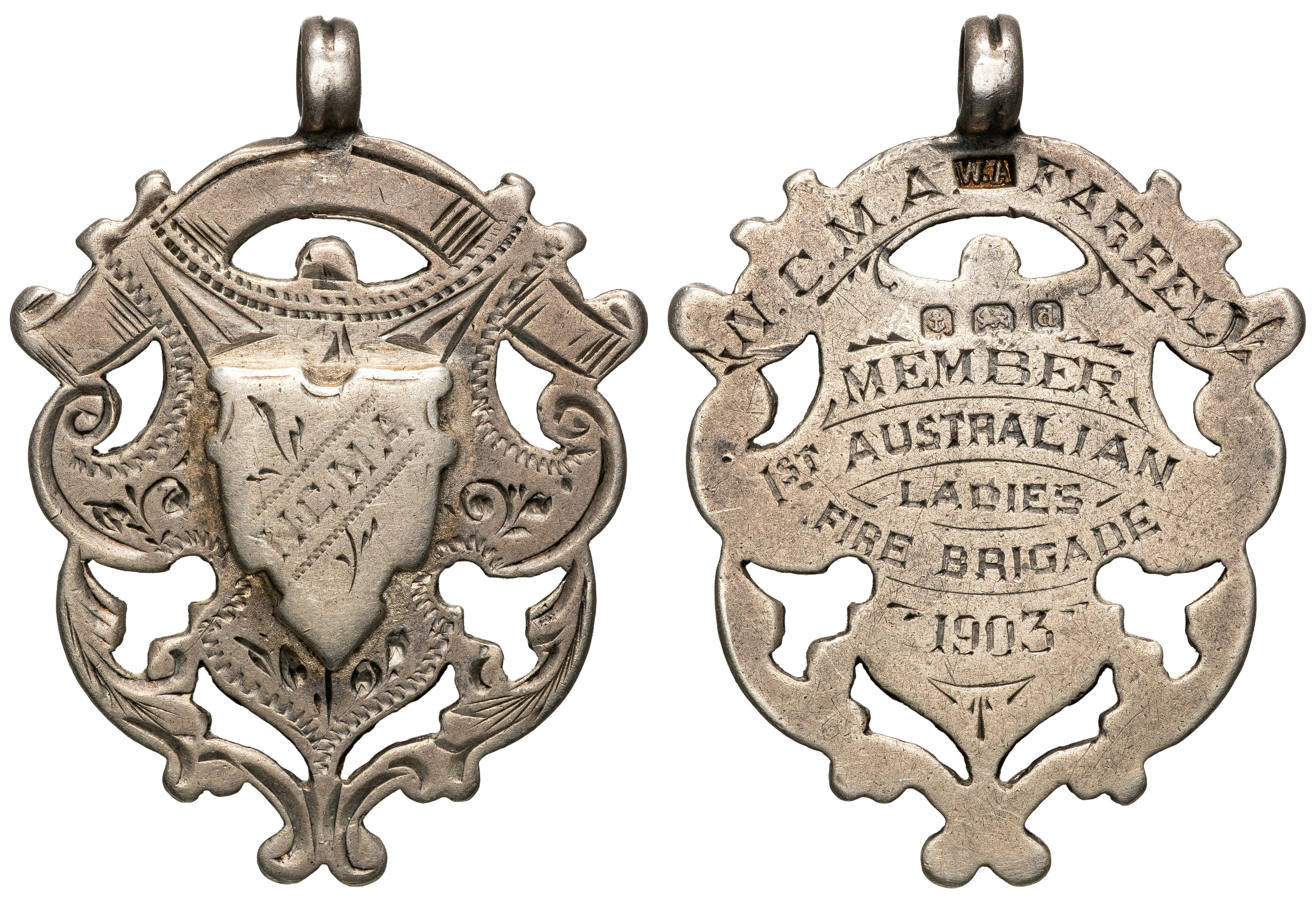 1st Australian Ladies Fire Brigade, 1902, F
