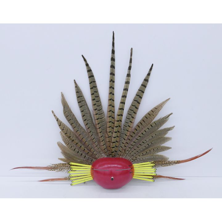 Don Lucero Oomask SW Painted Gourd Mask- 17''