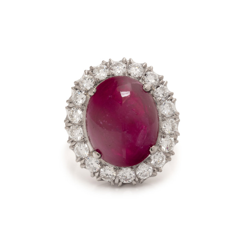 RUBY AND DIAMOND RING