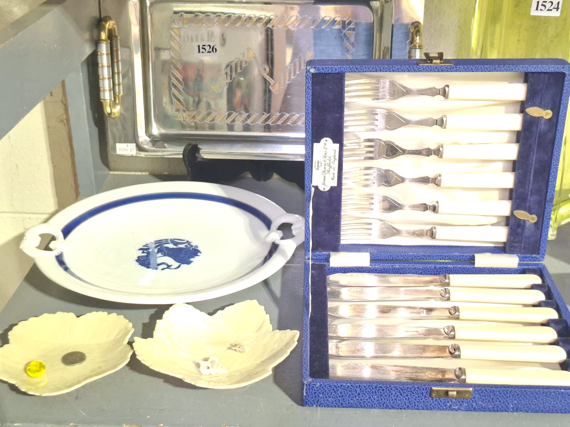 Silverplate And Ceramics