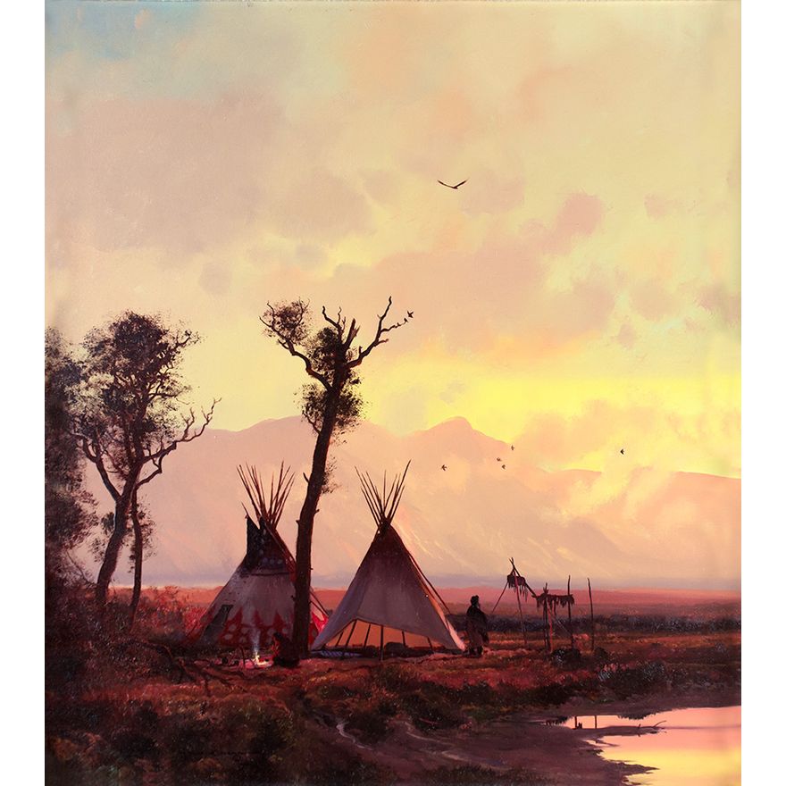 Michael Coleman (1946- ), Native Reflections