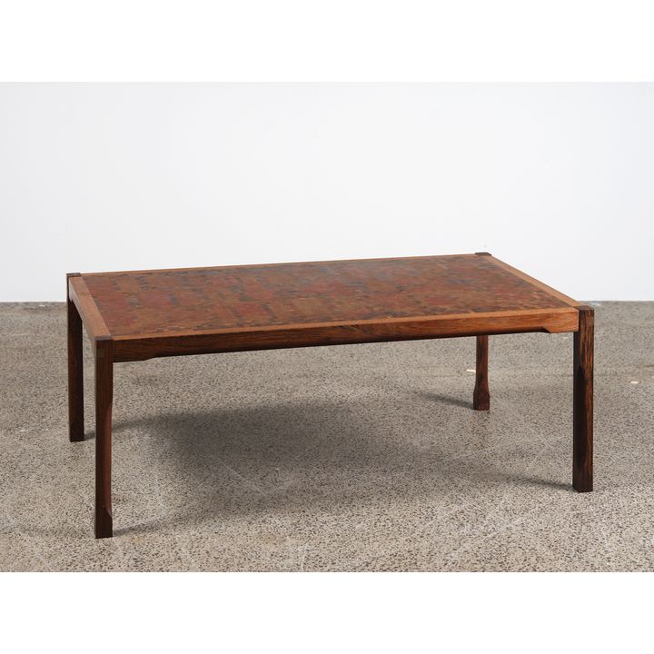 Rolf Middelboe for the architect Mogens Lassen - A 1960s chequerboard or mosaic ‘Wenge’ coffee table