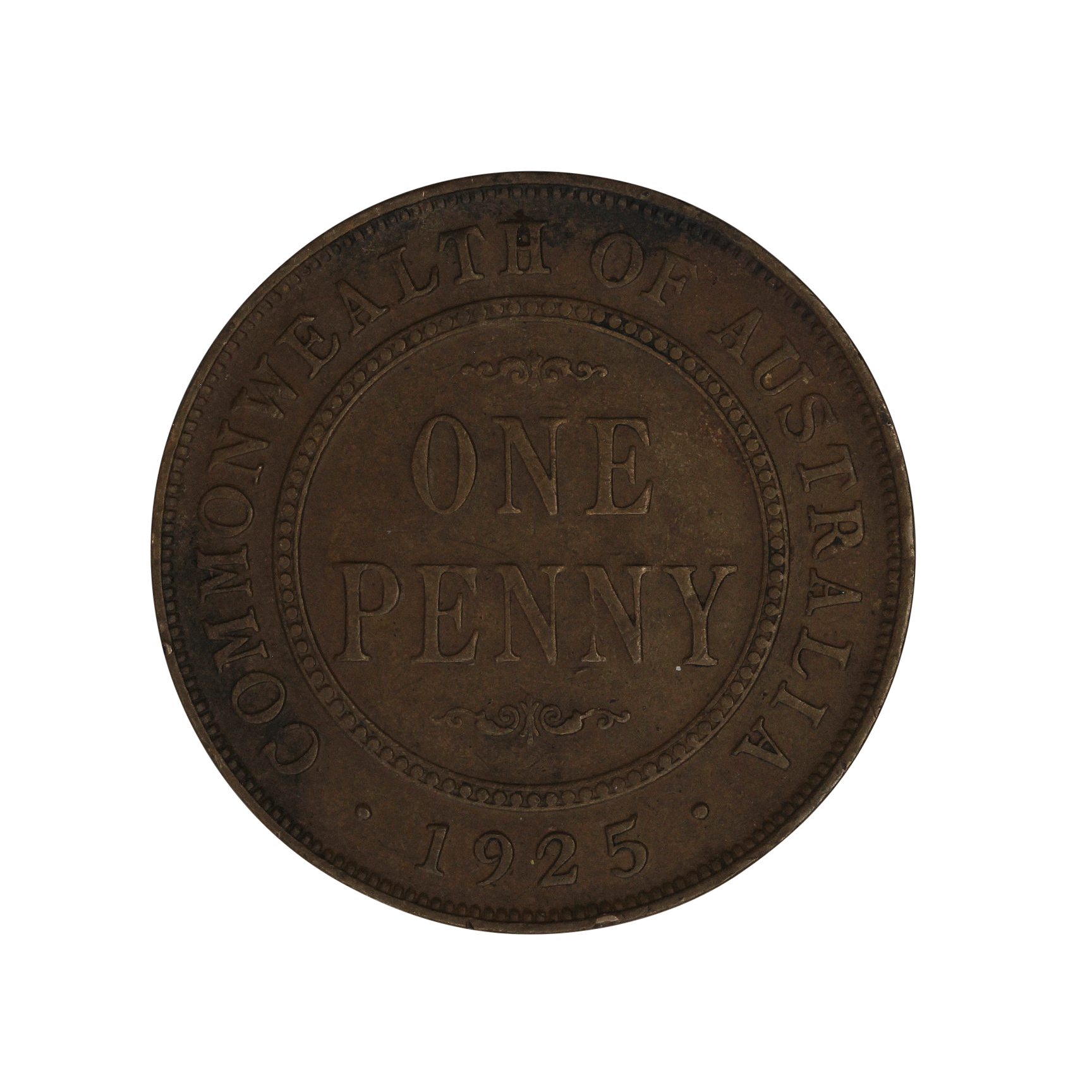Penny, 1925, gVF