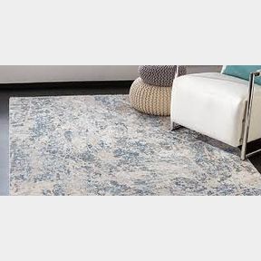 Moon Dust Rug (Colour Silver) - Silver - 240 x 350 cm