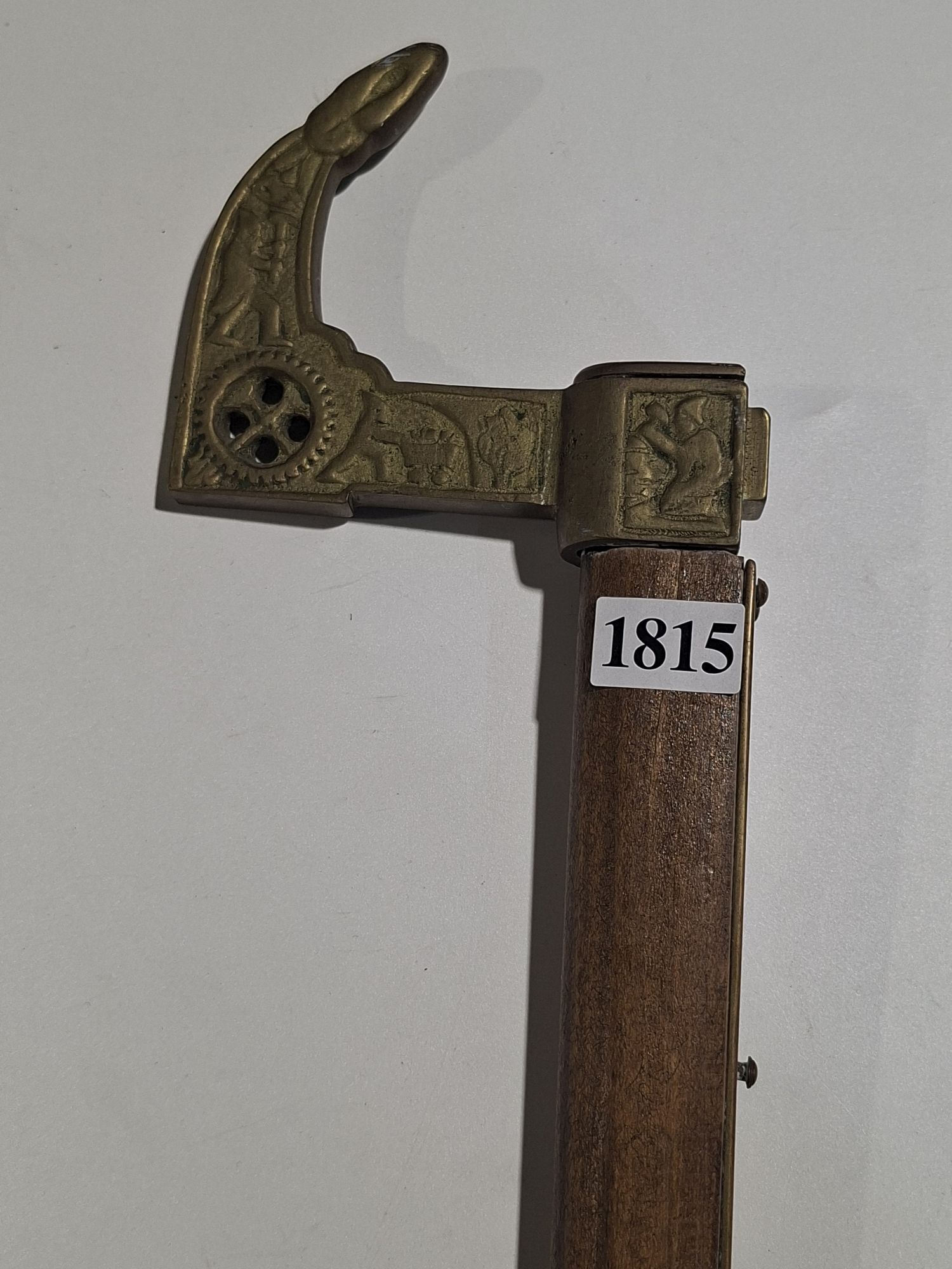 Axe Head Walking Stick