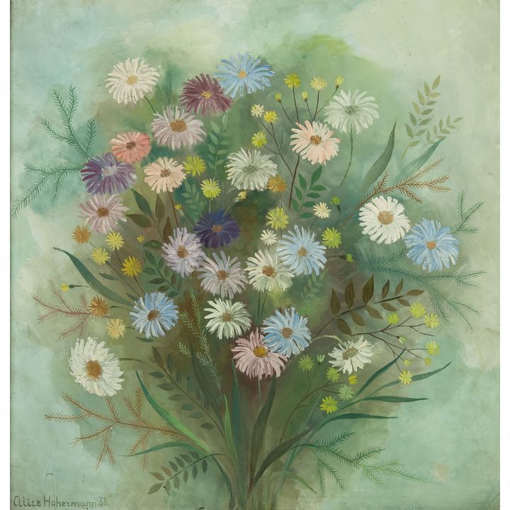 Alicja Hohermann | Bukiet astrów, 1938 r.