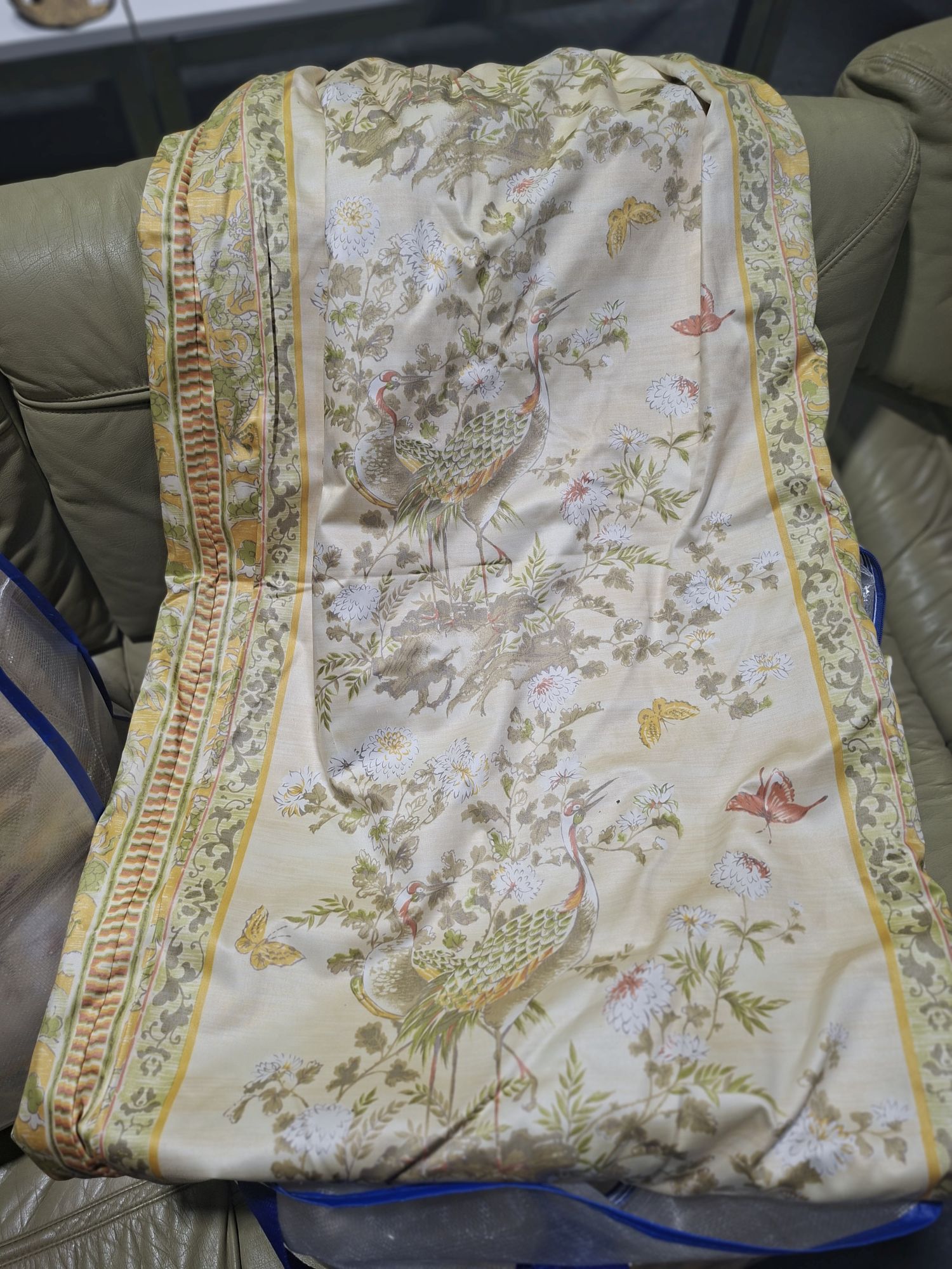 Pair Of Chintz Curtains