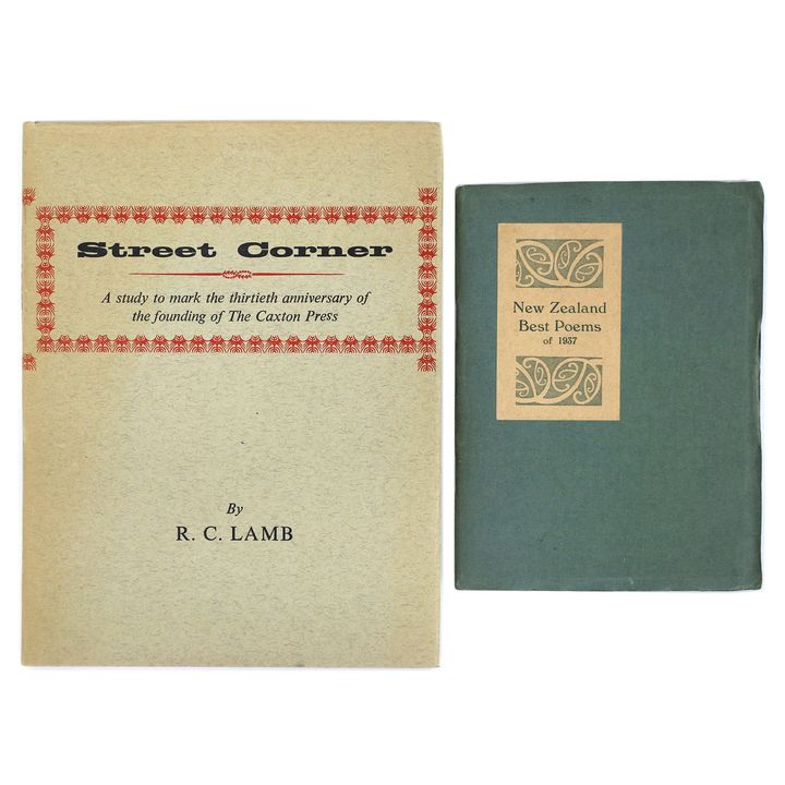LAMB, R.C.   [2 titles] - Street Corner.