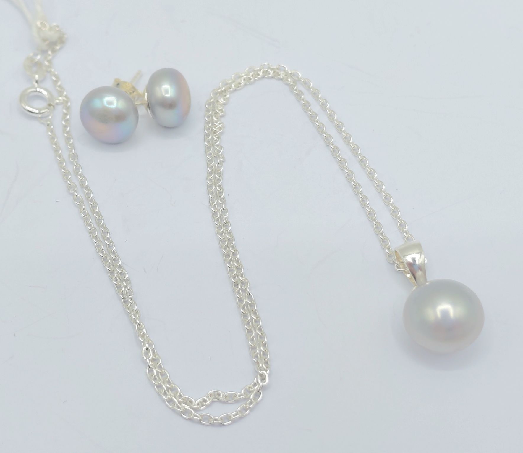 Sterling Silver Pearl Jewellery