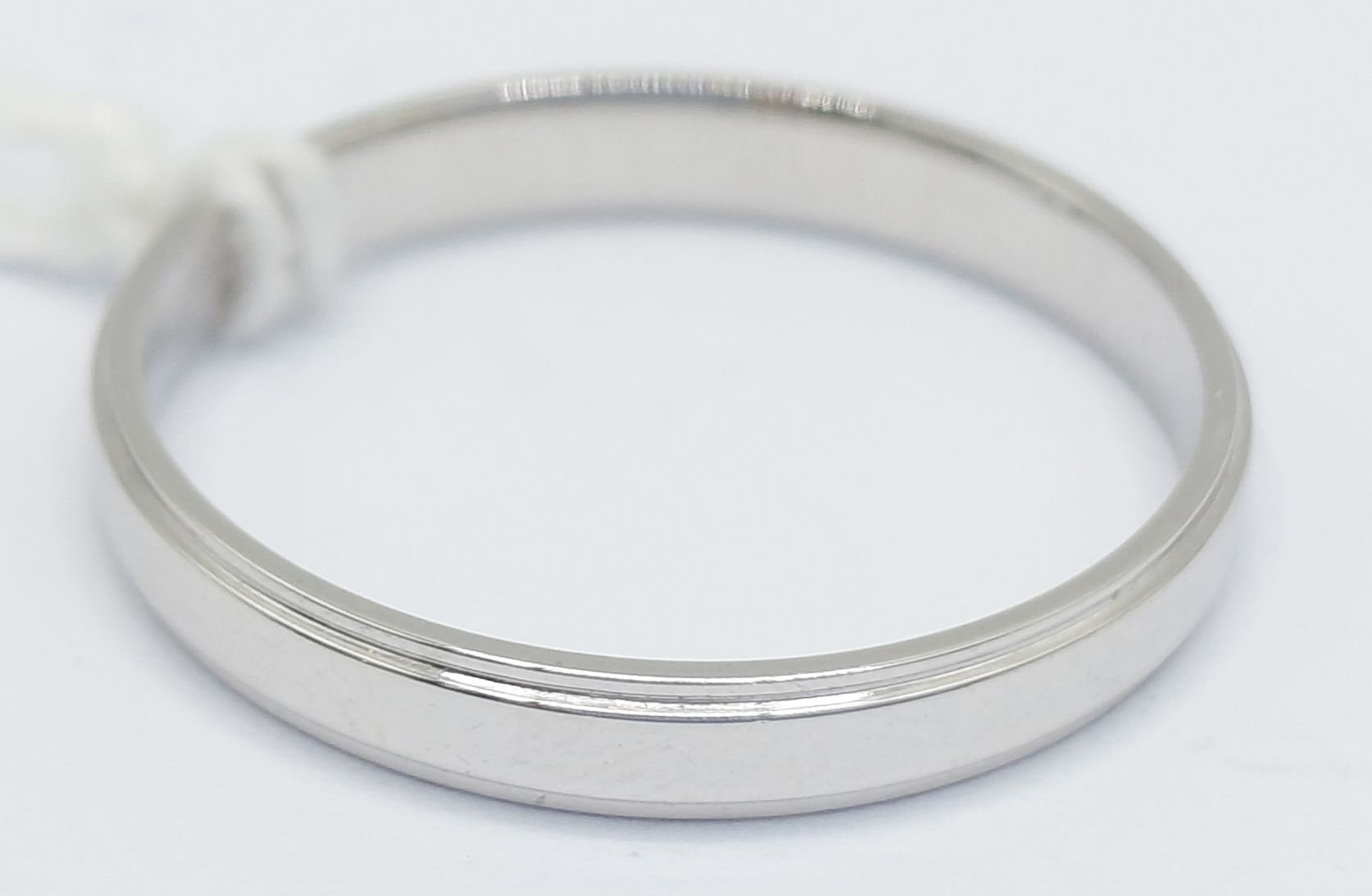White Gold Wedding Band