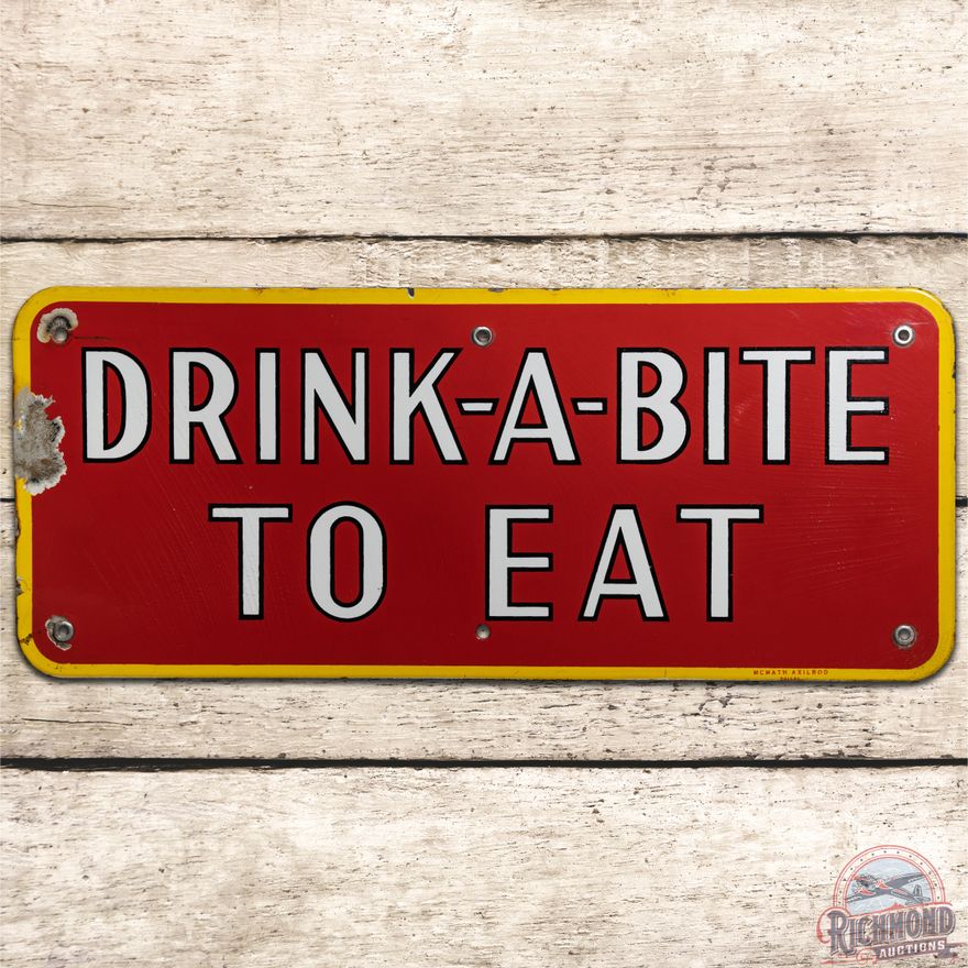 Dr Pepper Drink A Bite To Eat SSP Truck Sign - 8