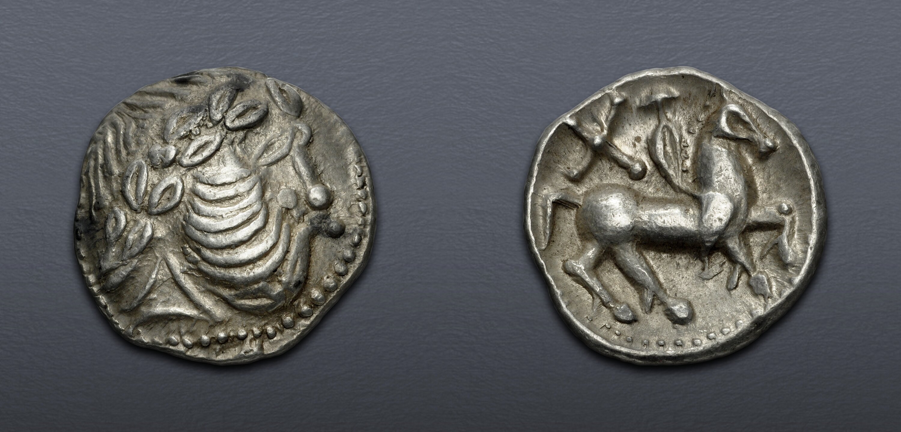 EASTERN EUROPE, Imitations of Philip II of Macedon. 2nd century BC. AR ...