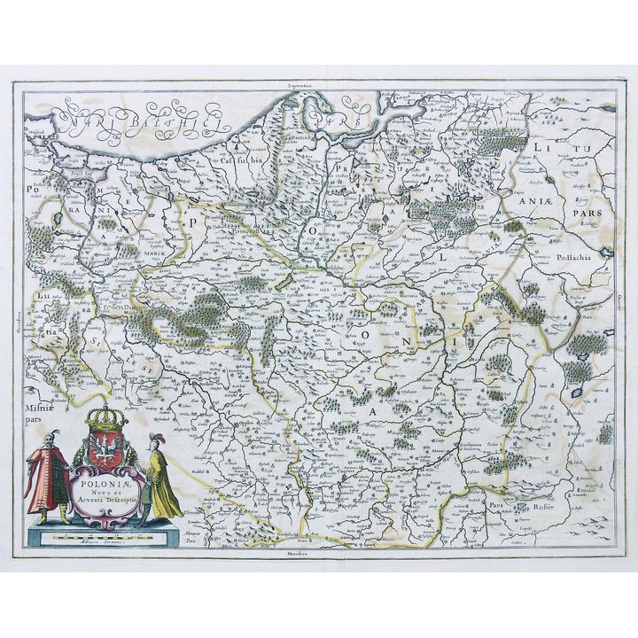 Henricus Hondius | Poloniae nova et acurata decriptio