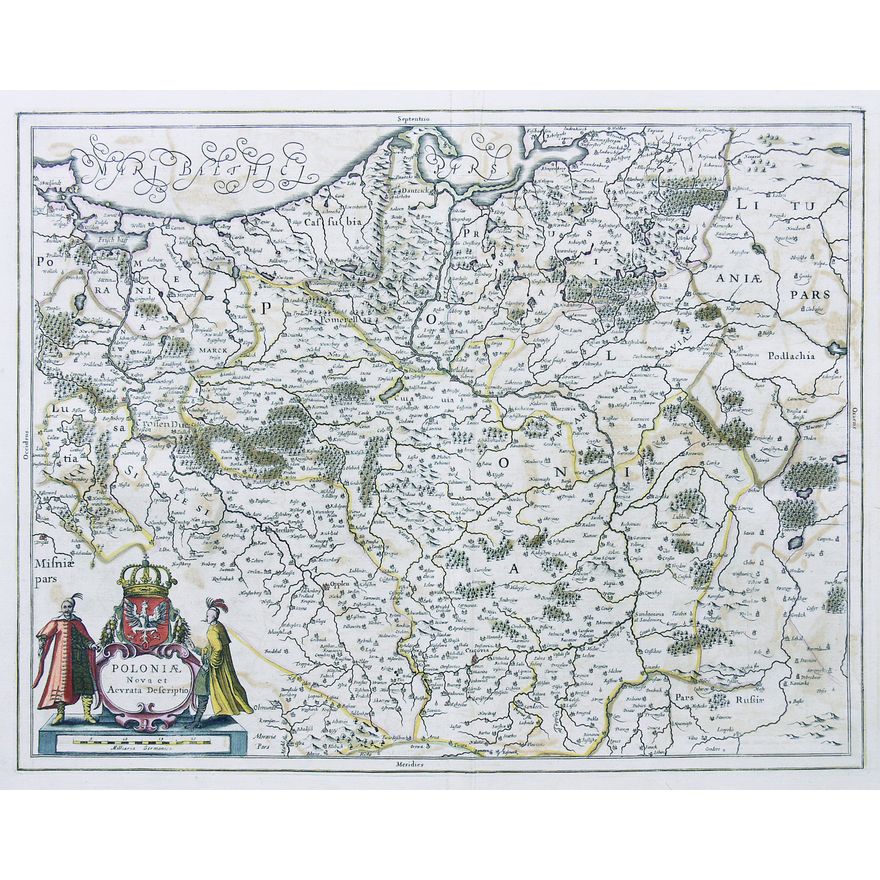 Henricus Hondius | Poloniae nova et acurata decriptio