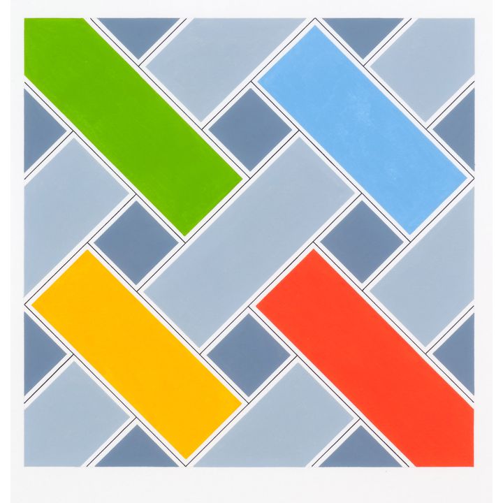 Ian Scott 'Lattice Drawing No. 189'