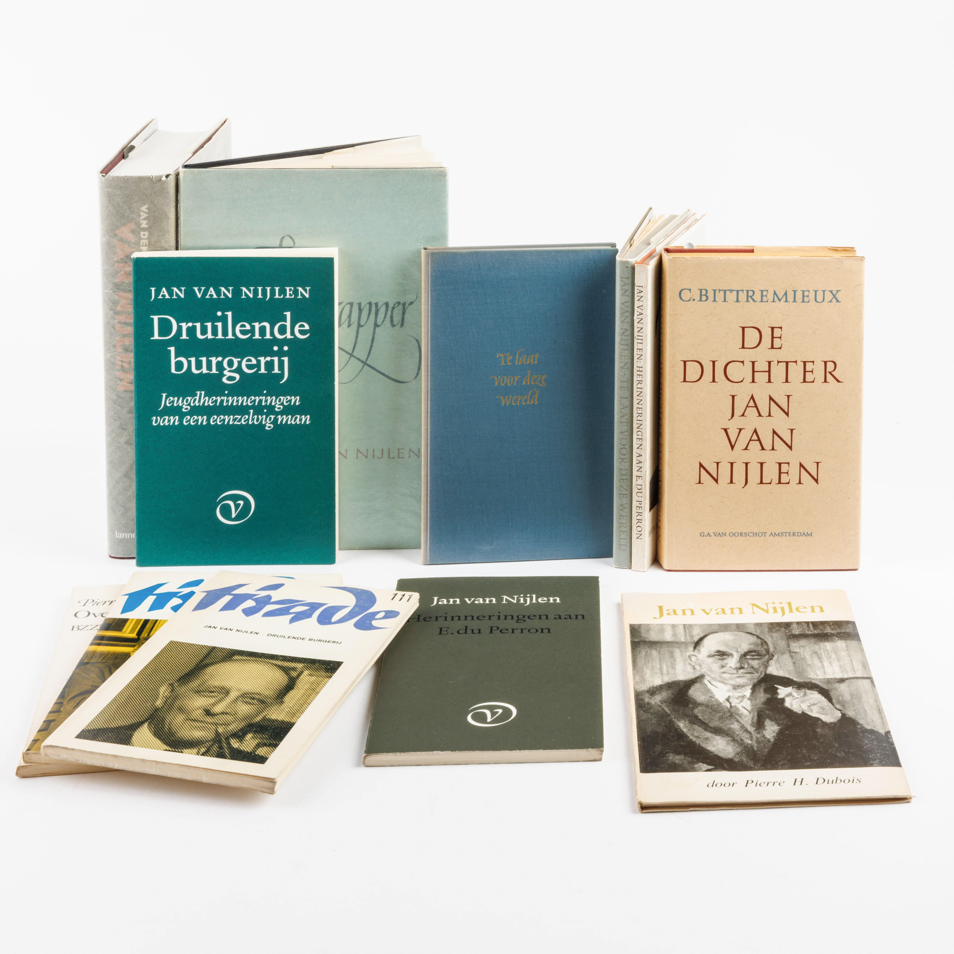 Jan van Nijlen—A collection of later poetry collections and publications on the poet’s life and – kavel bij Bernaerts, Antwerp