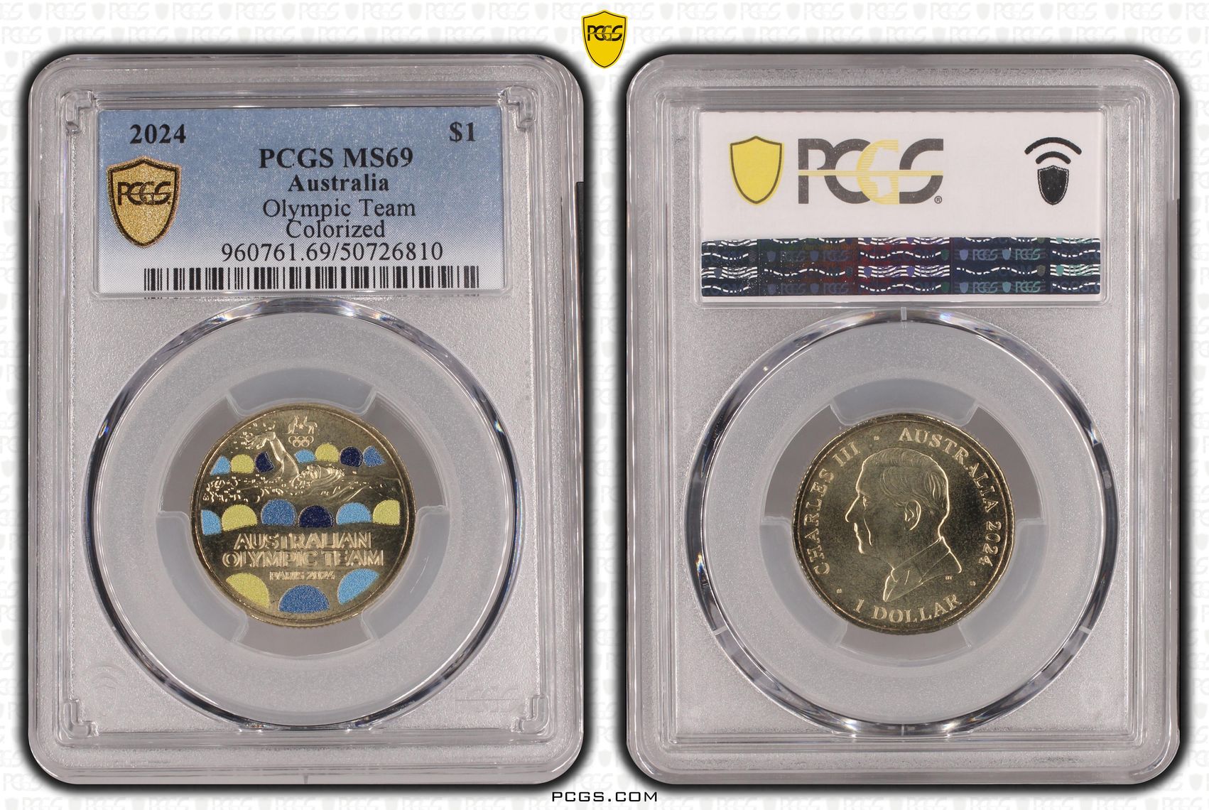 Olympic Team, One Dollar, 2024, PCGS MS69