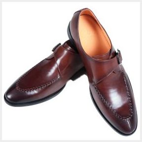 Davom Roundhead Formal Leather Single Strap Brown EU 41 |