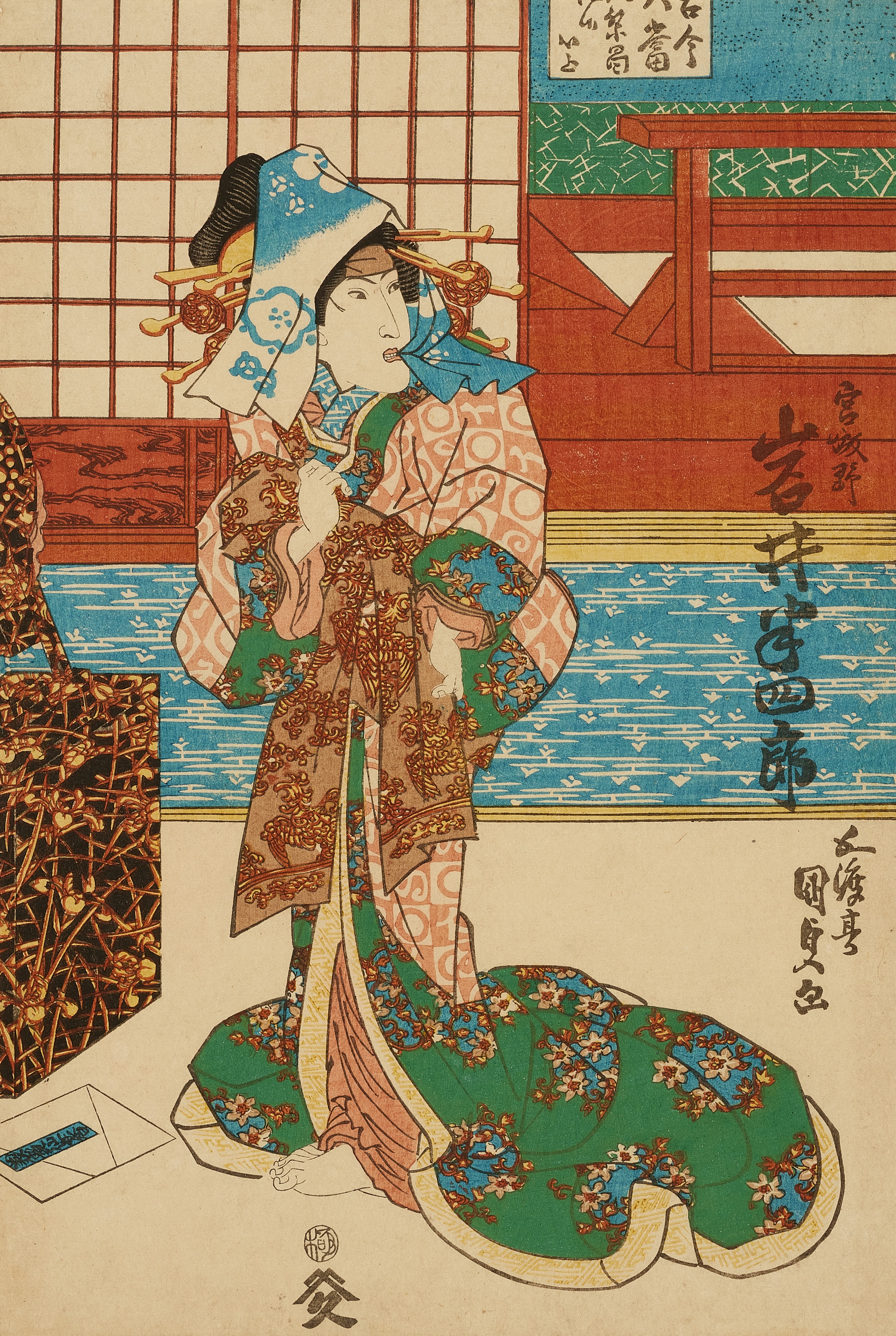 Utagawa Kunisada Three women’s portraits