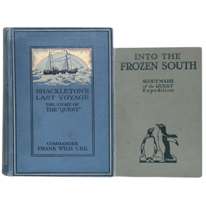 WILD, FRANK [2 titles], Shackleton's Last Voyage. The story of the Quest.