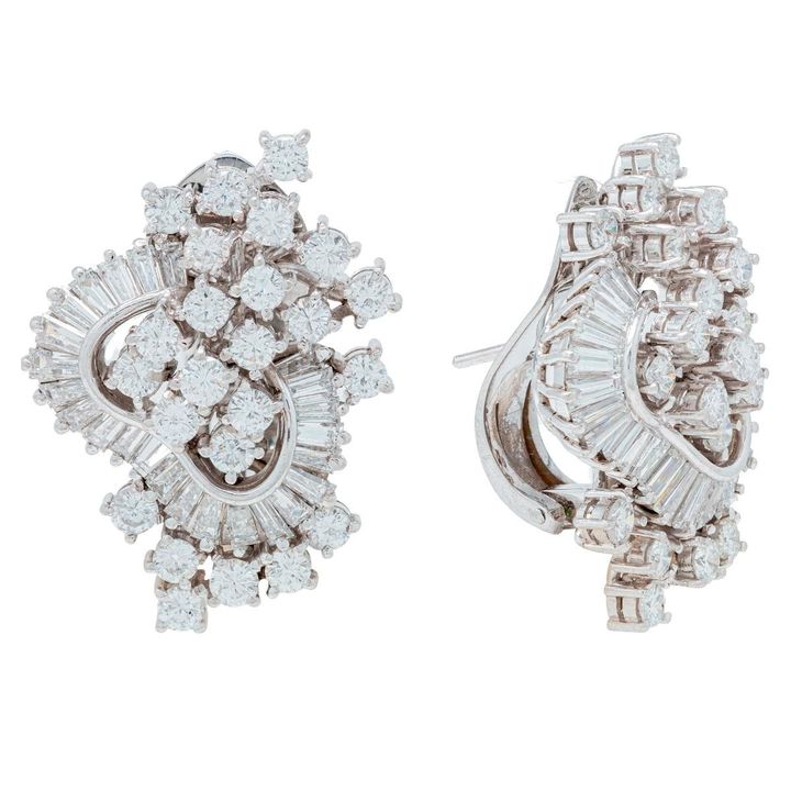 ARETES DE DIAMANTES.