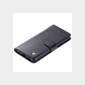 Vintage Faux Leather Flip Case for Nokia 3.2 - Black Bar 9900935737723-51748/1988 SN B1 (S2)