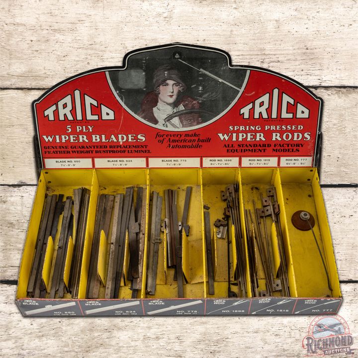 Trico Wiper Blades Single Sided Tin Counter Top Display