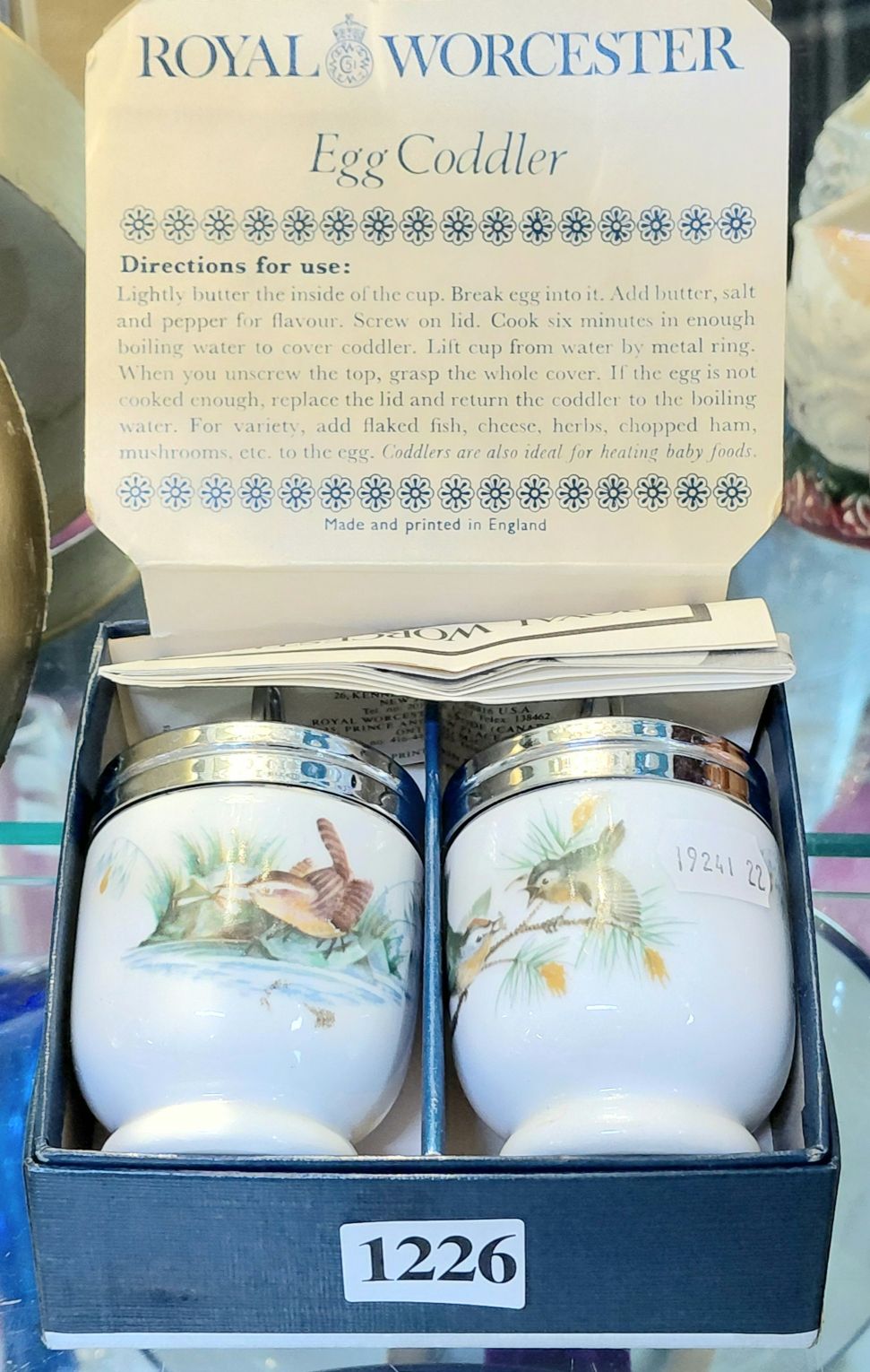 ROYAL WORCESTER EGG CODDLERS