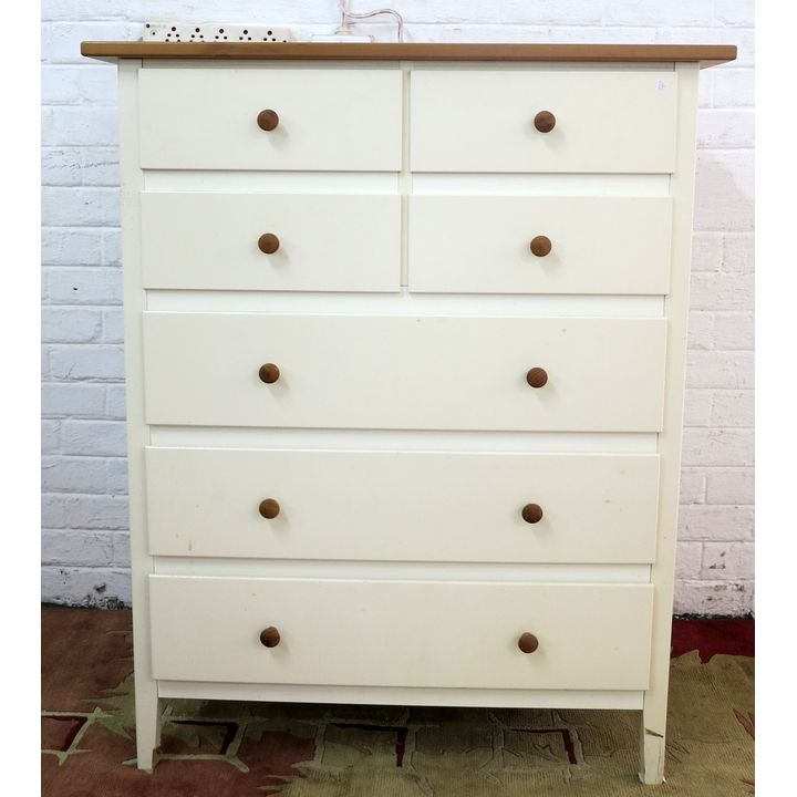 DUCOED CHEST OF DRAWERS