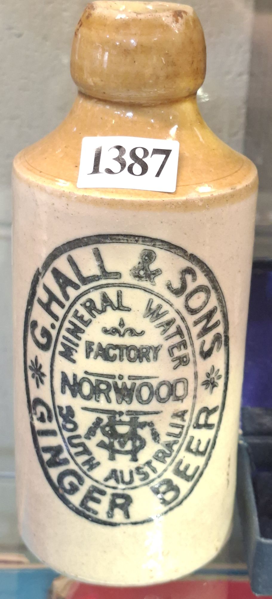 1387 · GINGER BEER BOTTLE