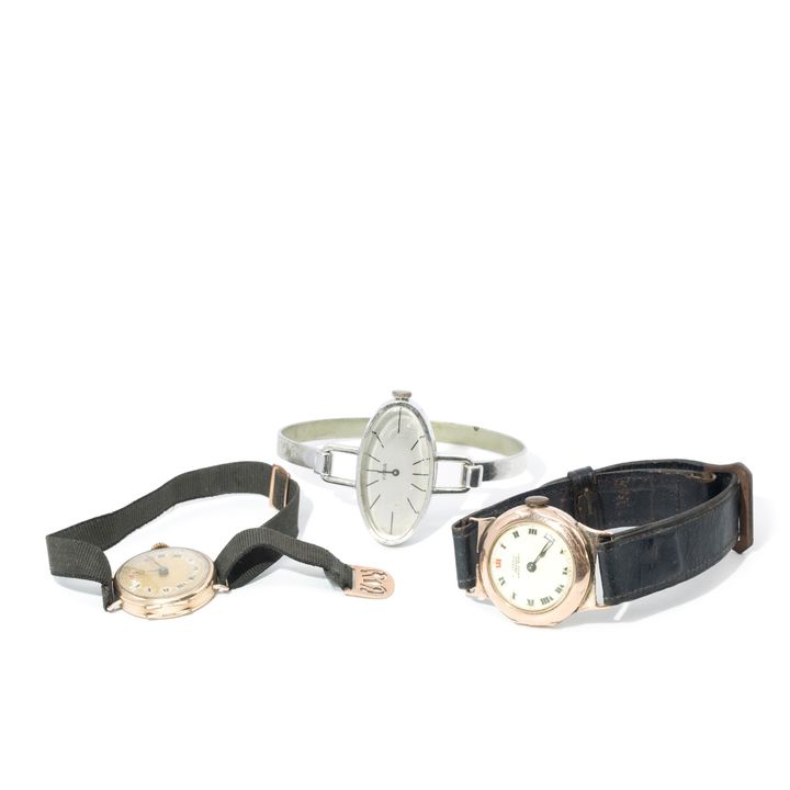 3 Vintage Watches Including a Rolex