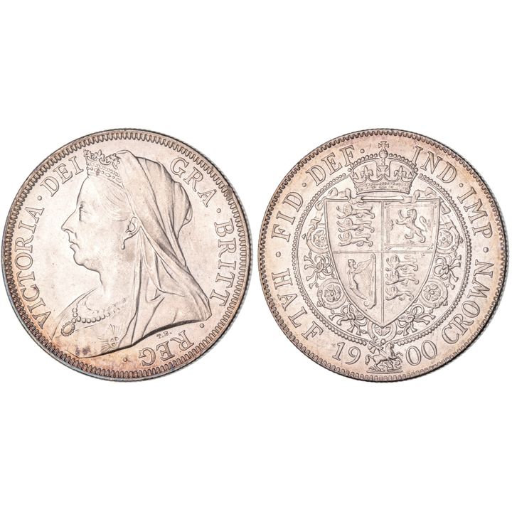 Great Britain, Victoria, Halfcrown, 1900, CHU