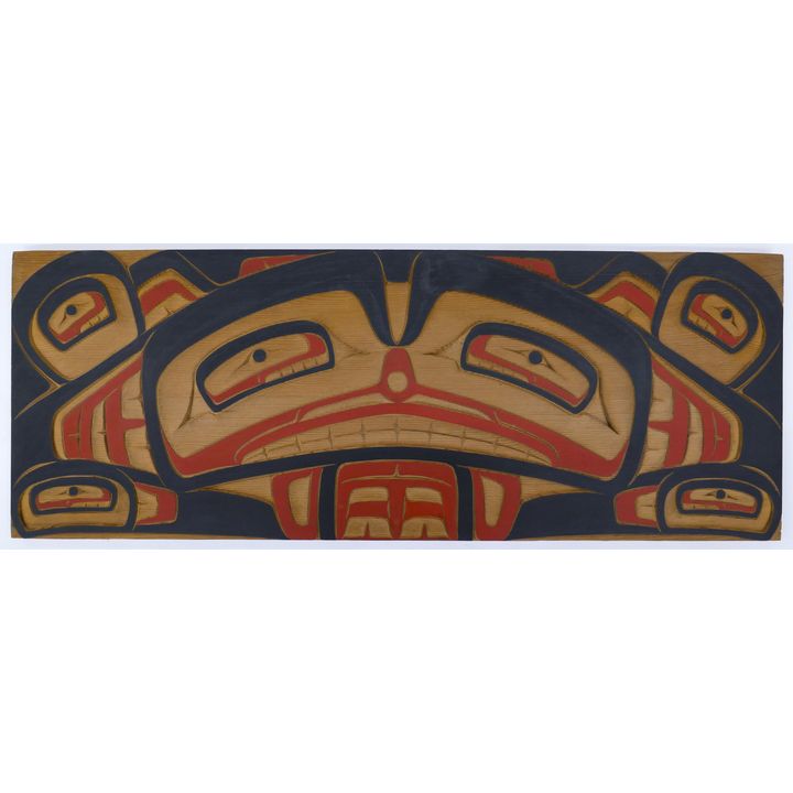 Sanford Williams ''Wolf Human Design'' Cedar Panel