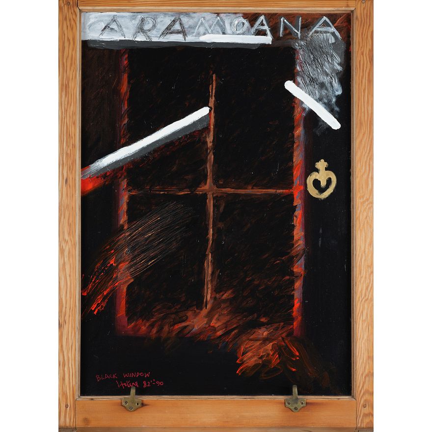 Ralph Hotere 'Black Window'