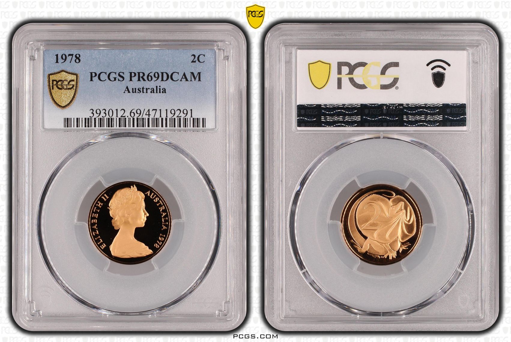 Two Cent, 1978, Pcgs Pr69dcam