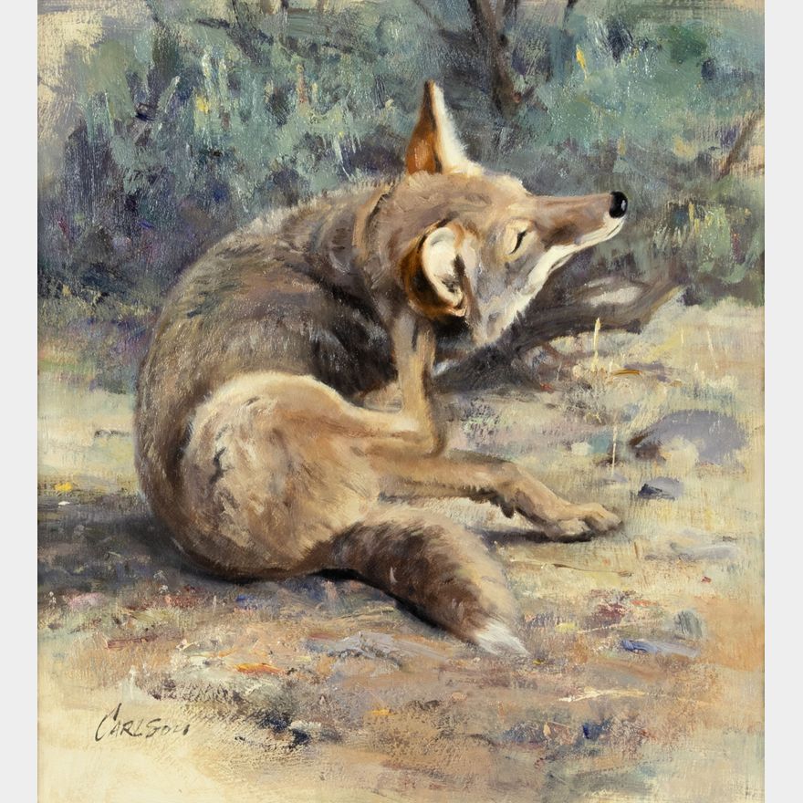 Ken Carlson (1937- ), Starting from Scratch | Jackson Hole Art Auction LLC