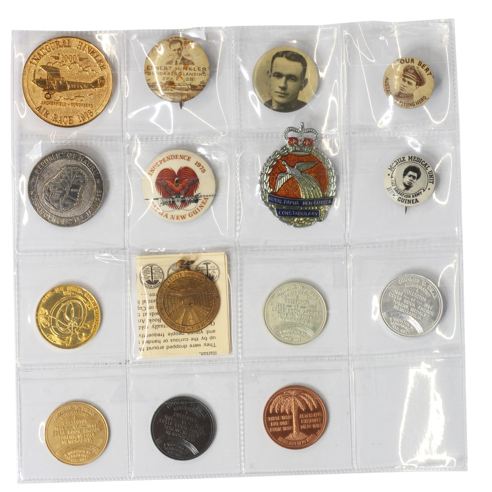 240. · Coles Tokens, Medal & Badges,  Accumulation