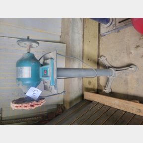 6" Benok Bench Grinder with Cast Iron Pedestal Base