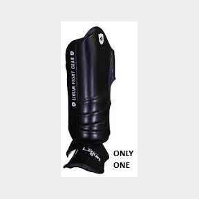 Shin Pads - Black - Ligum Fight Gear - M (ONLY ONE)- Bar 9900933908262-51748/8255