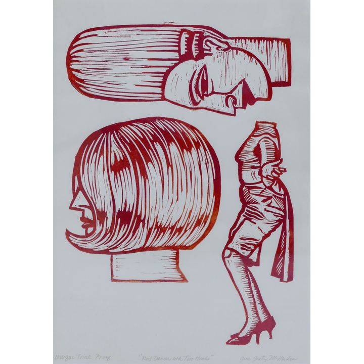 Gene Gentry McMahon ''Red Dancer with Two Heads''