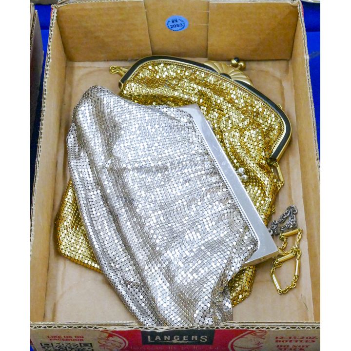 Box Vintage Whiting Davis Mesh Purses