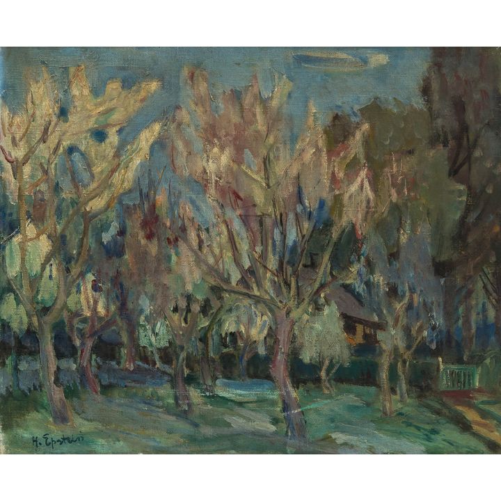 Henryk Epstein | Jabłonie - Le pommiers