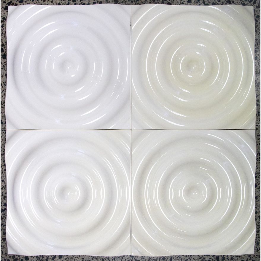 Ross McBride for E&Y - Four modular ‘Ripple’ panels in PVC