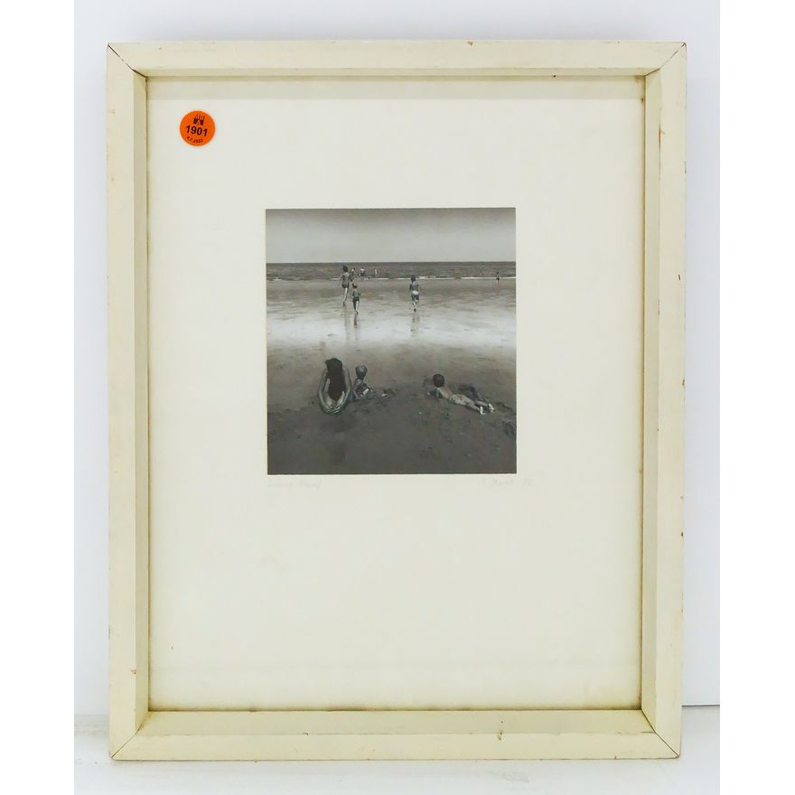 Charles Marut 'Looking Ahead' 1972 Silver Gelatin Photograph Framed- 15x12''