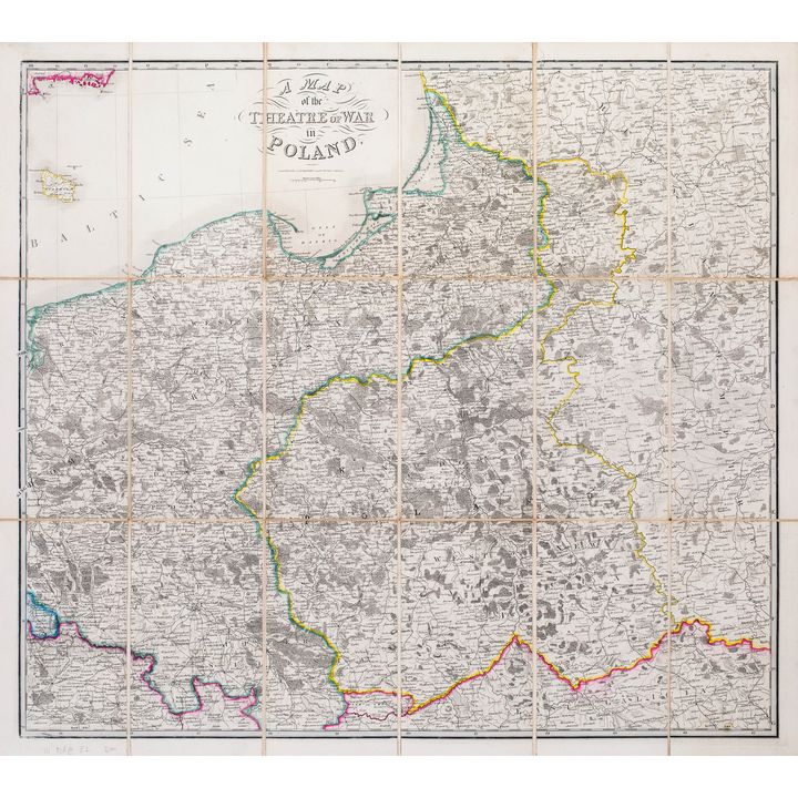 James Wyld I | A Map of the Theatre of War in Poland