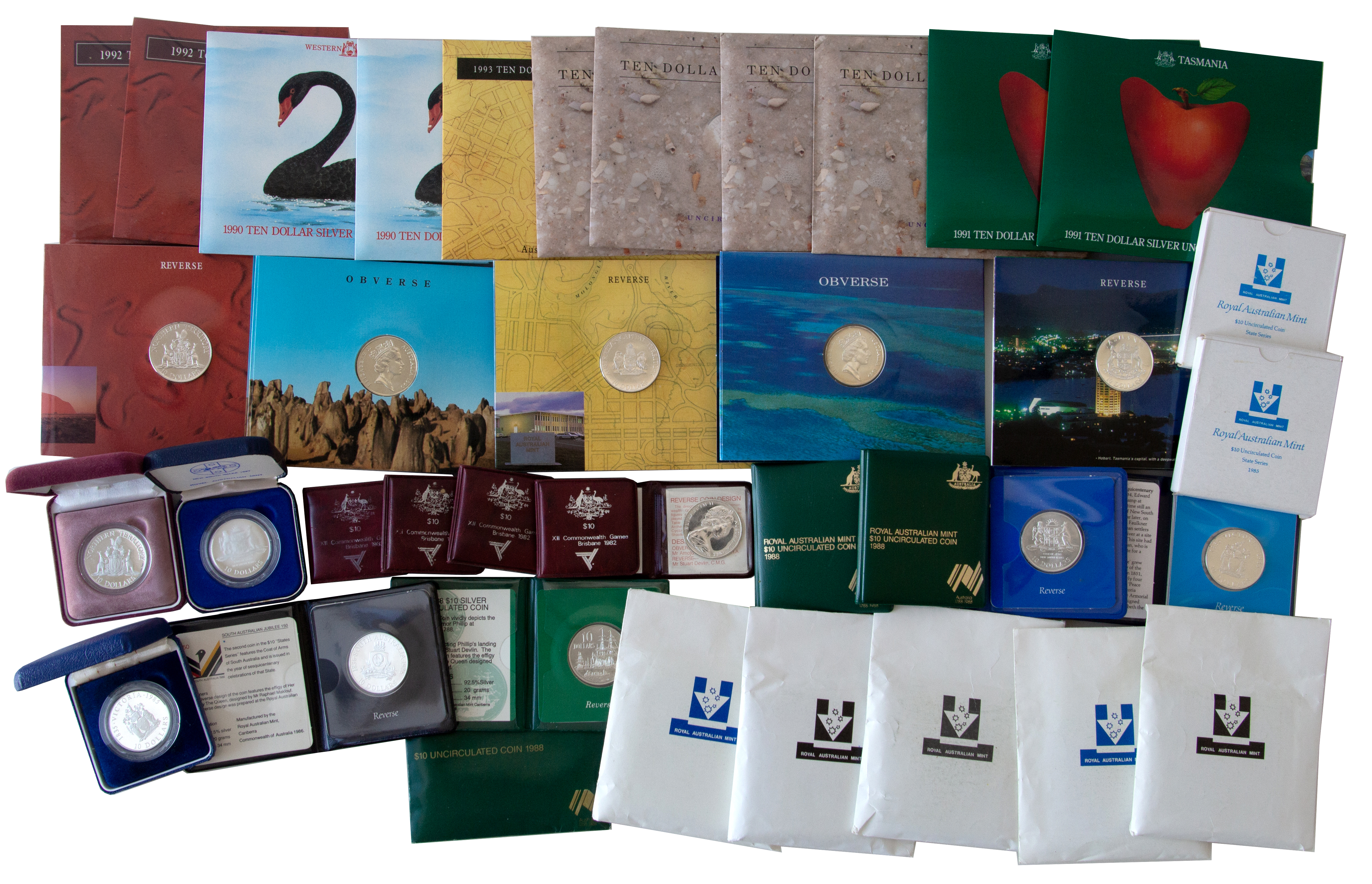 Accumulation, Ten Dollars, 1985-1992, UNC