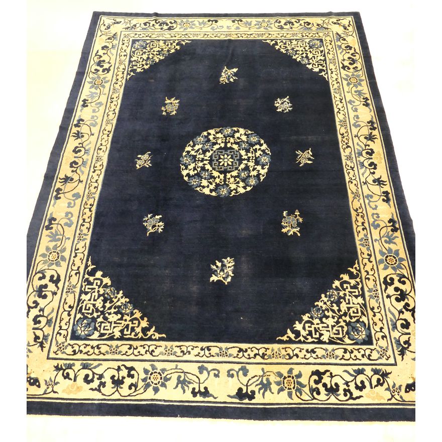 Chinese Peking Room Size Oriental Rug